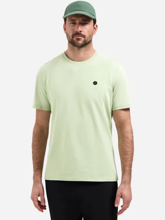 Foto van product No Excess Shirt lichtgroen / zwart