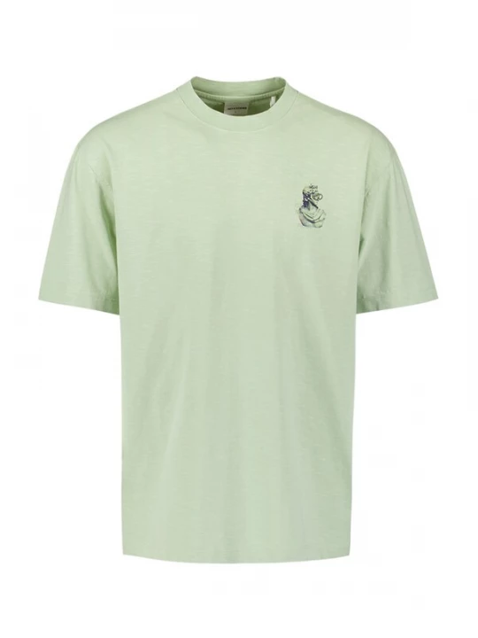 Foto van product No Excess Shirt marine / mintgroen / kiwi / kreeft
