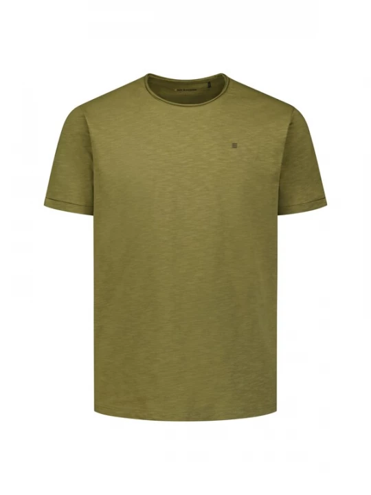 Foto van product No Excess Shirt olijfgroen