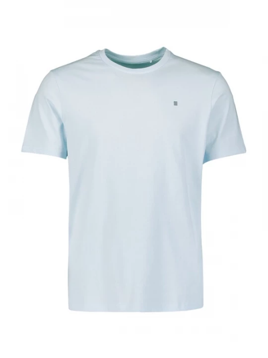 Foto van product No Excess Shirt pastelblauw / zwart