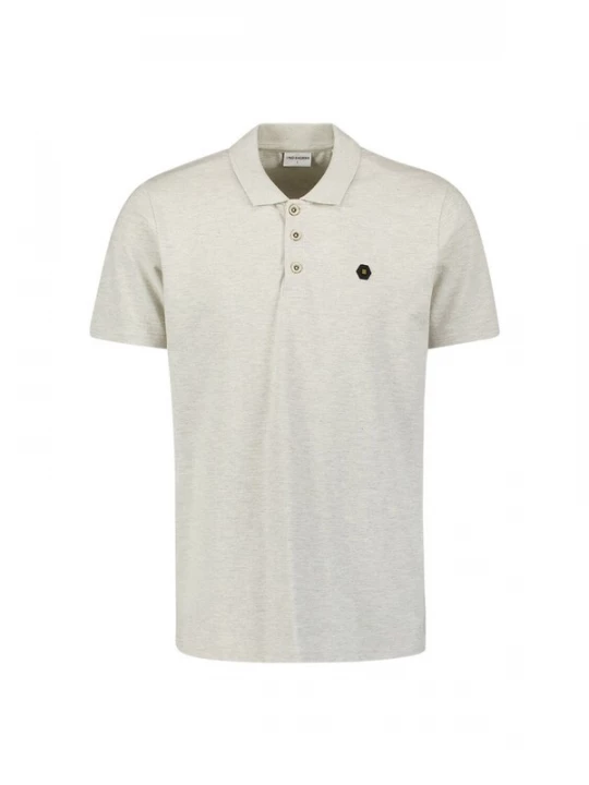 Foto van product No Excess Shirt wit gemêleerd
