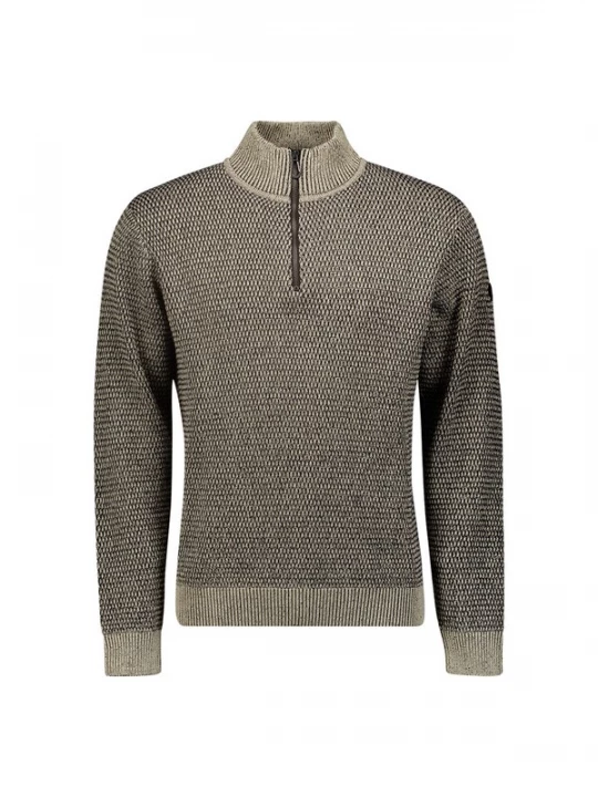 Foto van product No Excess Trui beige / grijs