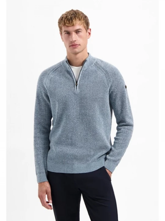Foto van product No Excess Trui blauw gemêleerd
