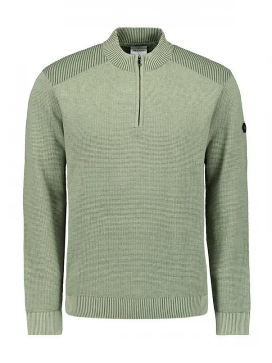 Foto van product No Excess Trui groen gemêleerd