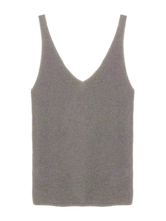 Foto van product No Matter What Gebreide top beige