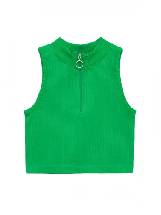 Foto van product No Matter What Gebreide top groen