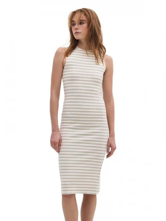 Foto van product No Matter What Jurk beige / wit