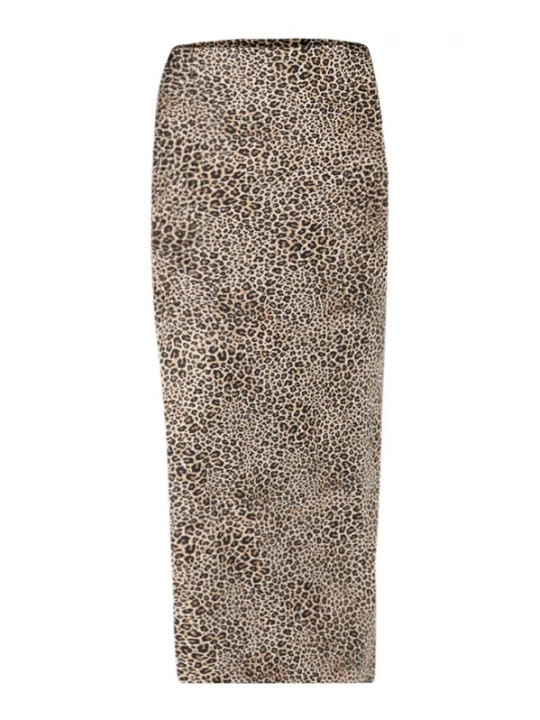 Foto van product No Matter What Rok beige / karamel / zwart