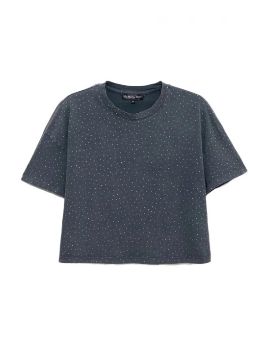 Foto van product No Matter What Shirt antraciet / wit