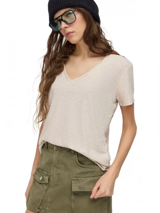 Foto van product No Matter What Shirt beige