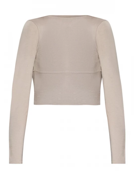 Foto van product No Matter What Shirt beige gemêleerd