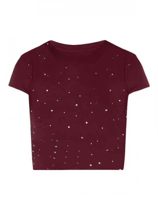 Foto van product No Matter What Shirt bourgogne