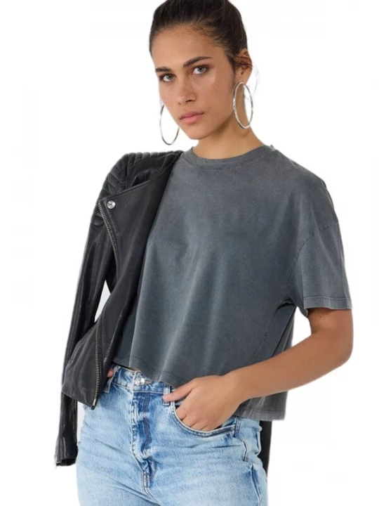 Foto van product No Matter What Shirt donkergrijs