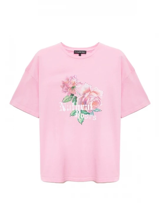 Foto van product No Matter What Shirt gemengde kleuren / rosa