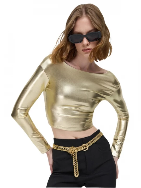 Foto van product No Matter What Shirt goud