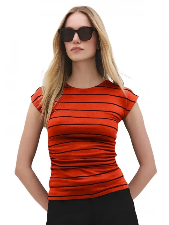 Foto van product No Matter What Shirt kreeft / zwart