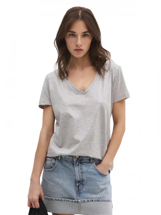 Foto van product No Matter What Shirt lichtgrijs