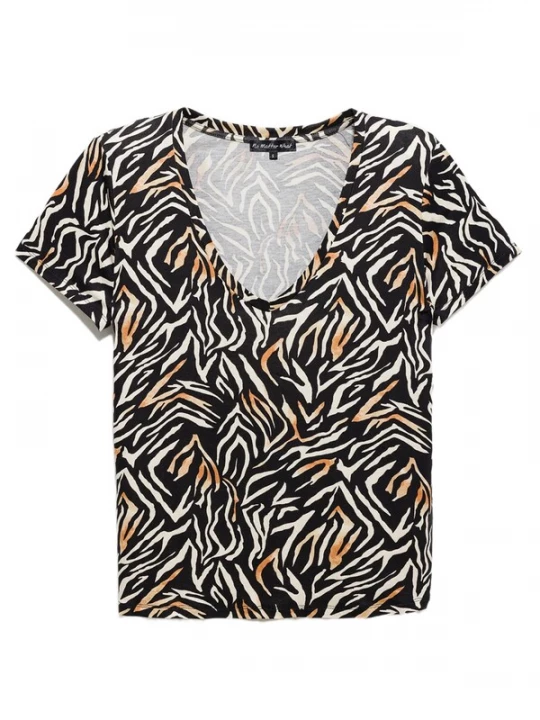 Foto van product No Matter What Shirt pueblo / zwart / wolwit