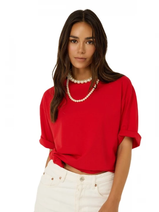 Foto van product No Matter What Shirt rood