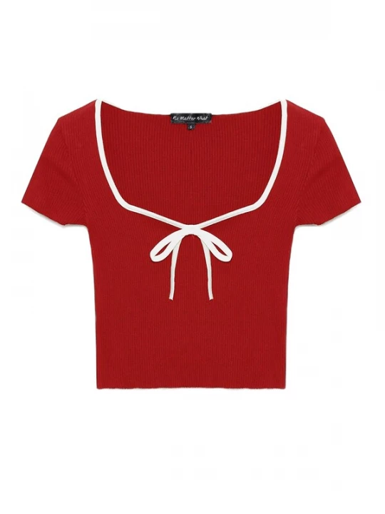 Foto van product No Matter What Shirt rood / wit