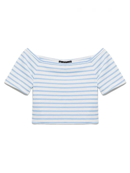 Foto van product No Matter What Shirt turquoise / wit