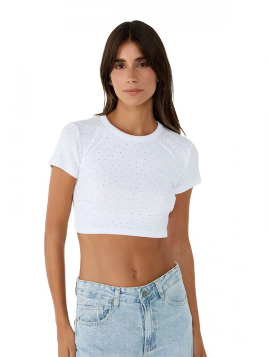 Foto van product No Matter What Shirt zilver / wit