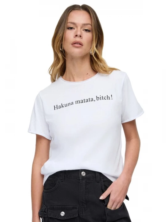 Foto van product No Matter What Shirt zwart / wit