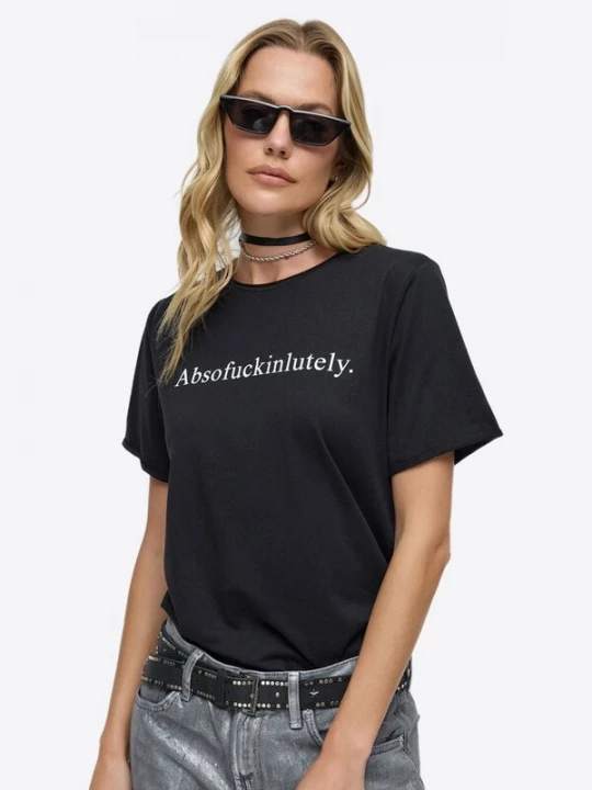Foto van product No Matter What Shirt zwart / wit