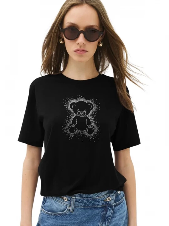 Foto van product No Matter What Shirt zwart / wit