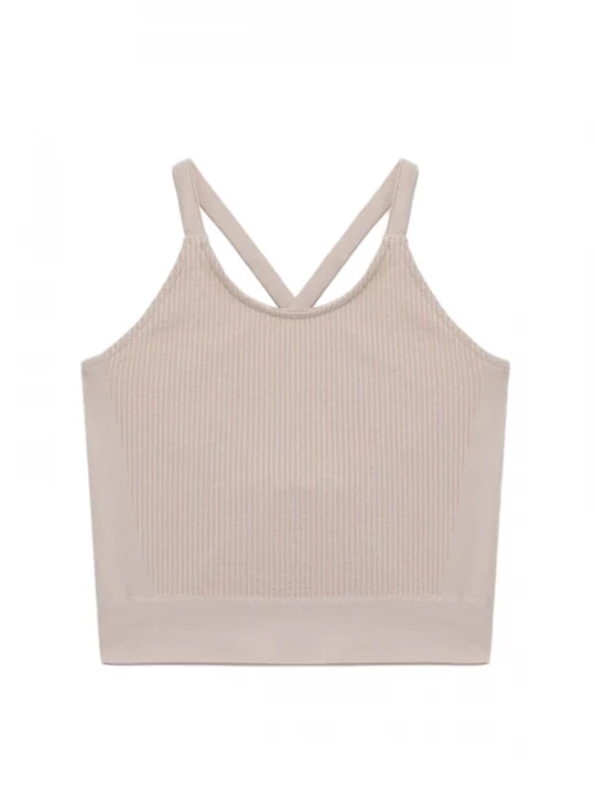 Foto van product No Matter What Sporttop beige