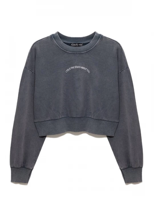 Foto van product No Matter What Sweatshirt antraciet