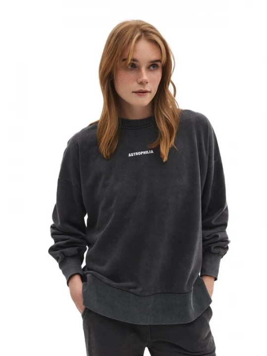 Foto van product No Matter What Sweatshirt antraciet / wit