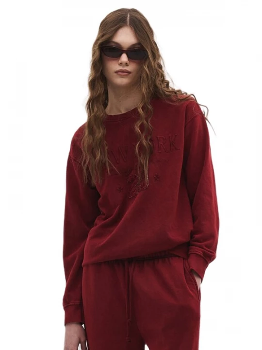 Foto van product No Matter What Sweatshirt bordeaux