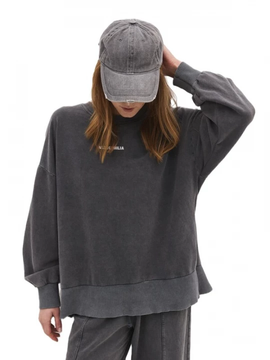 Foto van product No Matter What Sweatshirt donkergrijs / zilver