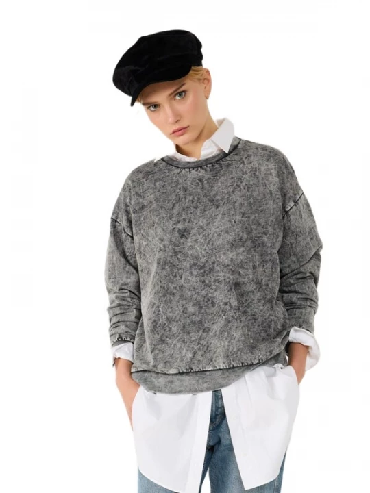 Foto van product No Matter What Sweatshirt grijs