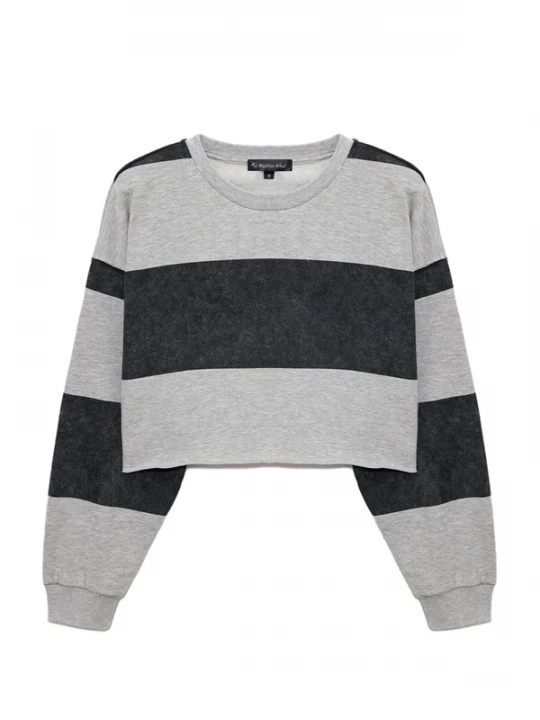 Foto van product No Matter What Sweatshirt grijs gemêleerd / zwart
