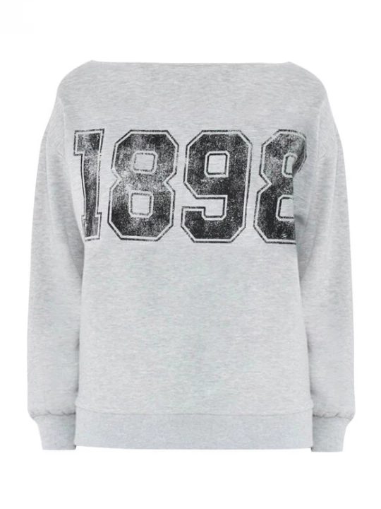 Foto van product No Matter What Sweatshirt grijs / zwart