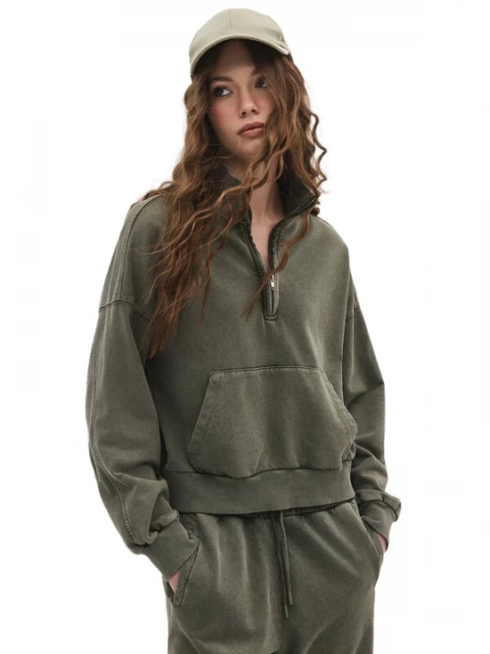 Foto van product No Matter What Sweatshirt kaki