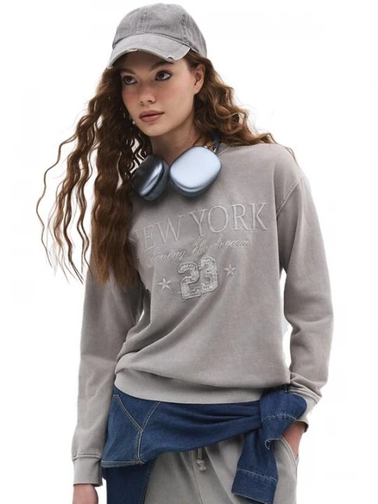 Foto van product No Matter What Sweatshirt lichtgrijs