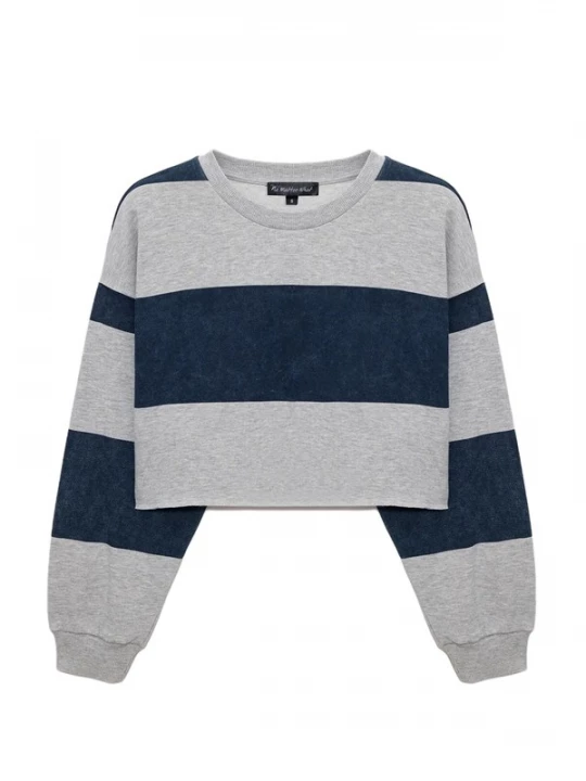Foto van product No Matter What Sweatshirt marine / grijs gemêleerd