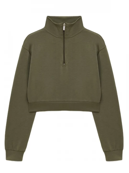 Foto van product No Matter What Sweatshirt olijfgroen