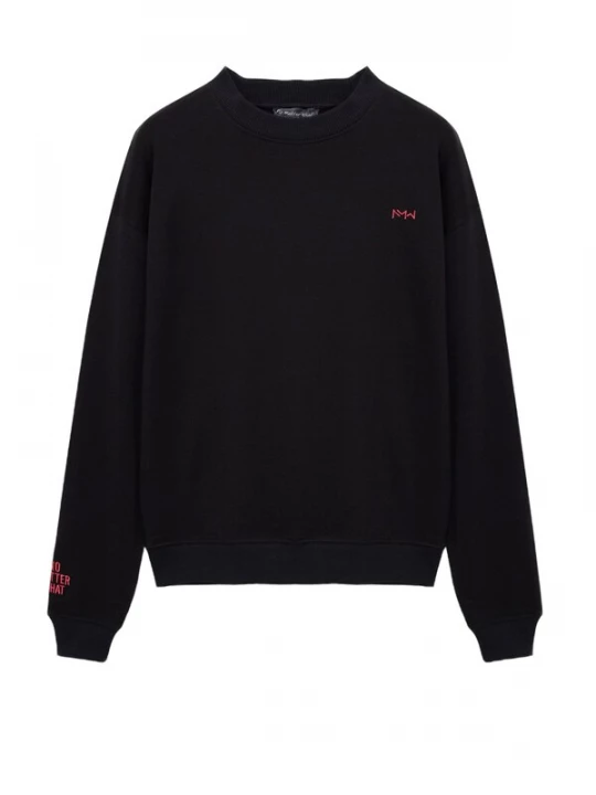 Foto van product No Matter What Sweatshirt zwart