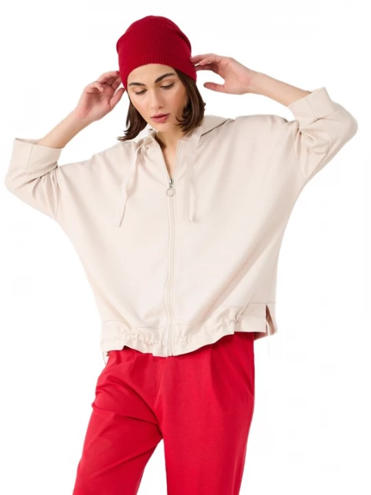 Foto van product No Matter What Sweatvest beige