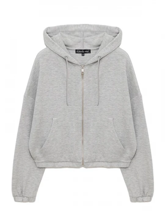Foto van product No Matter What Sweatvest grijs