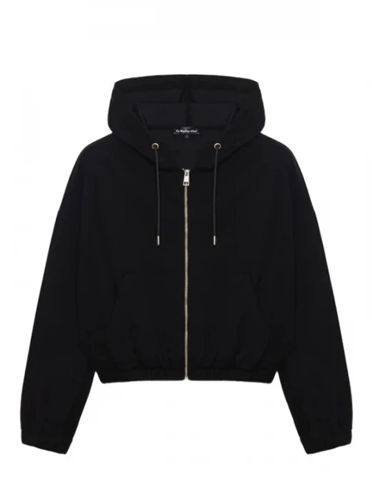Foto van product No Matter What Sweatvest zwart