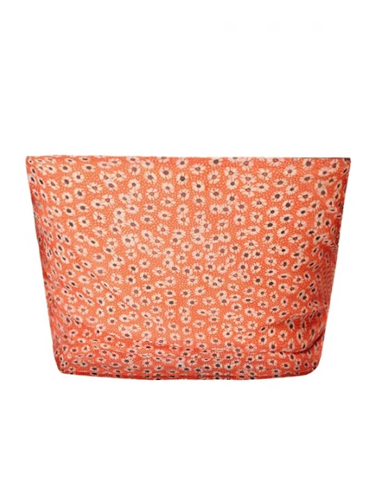 Foto van product No Matter What Top beige / oranje / zwart