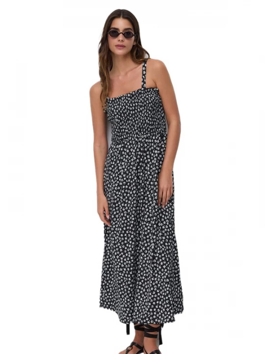 Foto van product No Matter What Zomerjurk zwart / wit