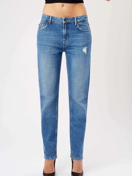 Foto van product No44 Jeans 'Boyfriend Jean' blauw