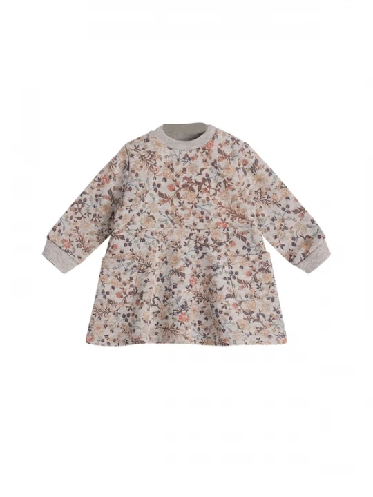 Foto van product NOA NOA miniature Jurk 'Abby' donkerbeige / navy / kaki / kreeft