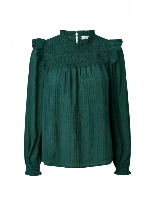 Foto van product Noa Noa Shirt ' AnaisNN ' donkergroen